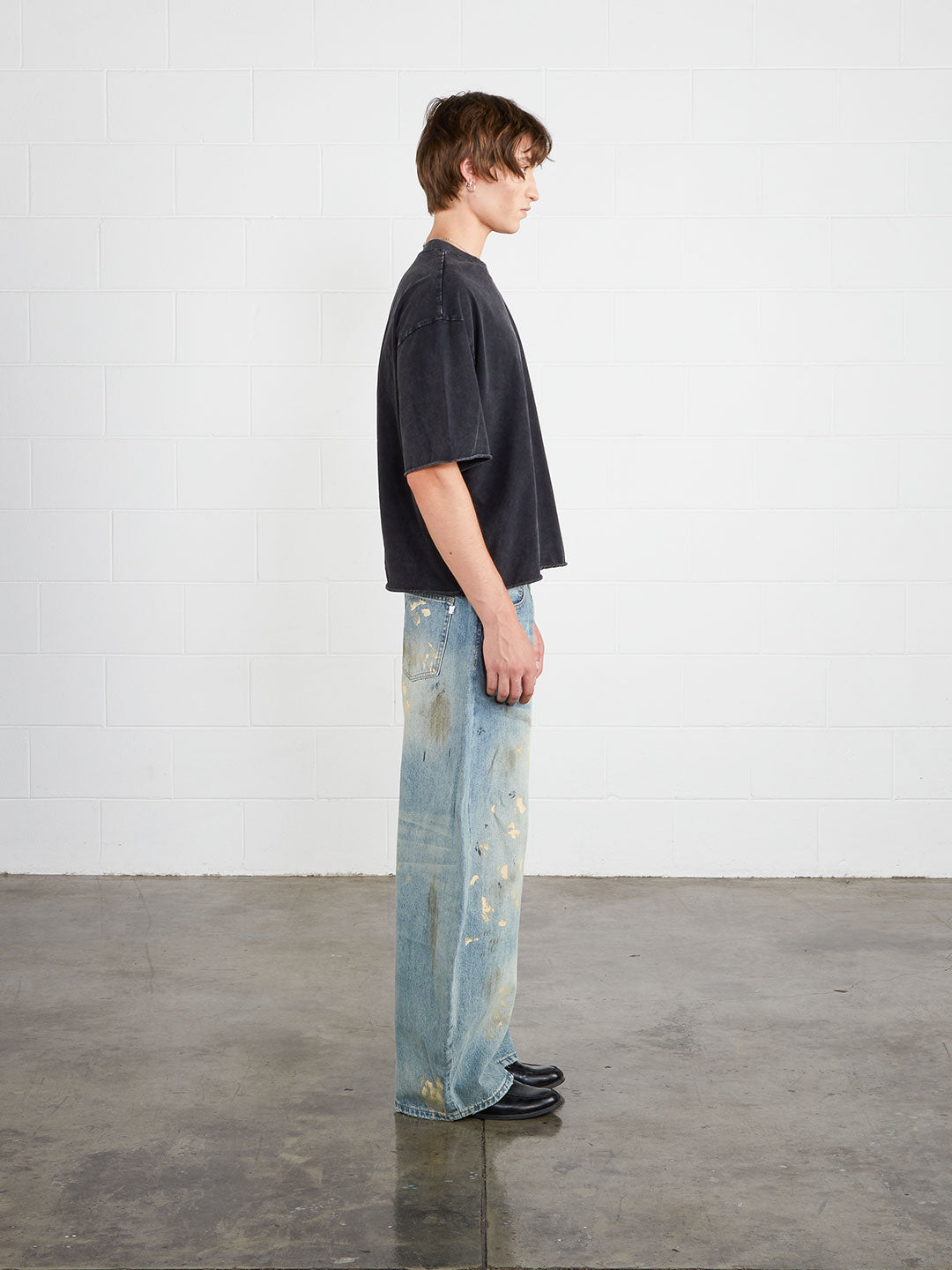 Perfect Cropped Washed Tee