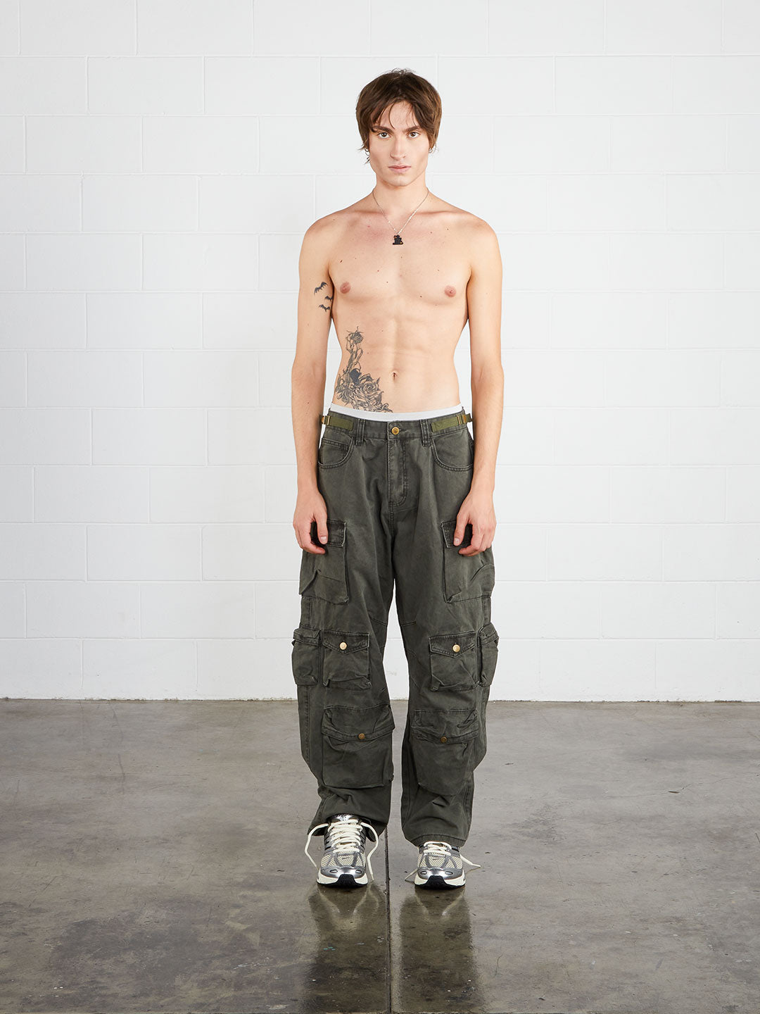 Vintage Utility Multi-Pocket Cargo Pant