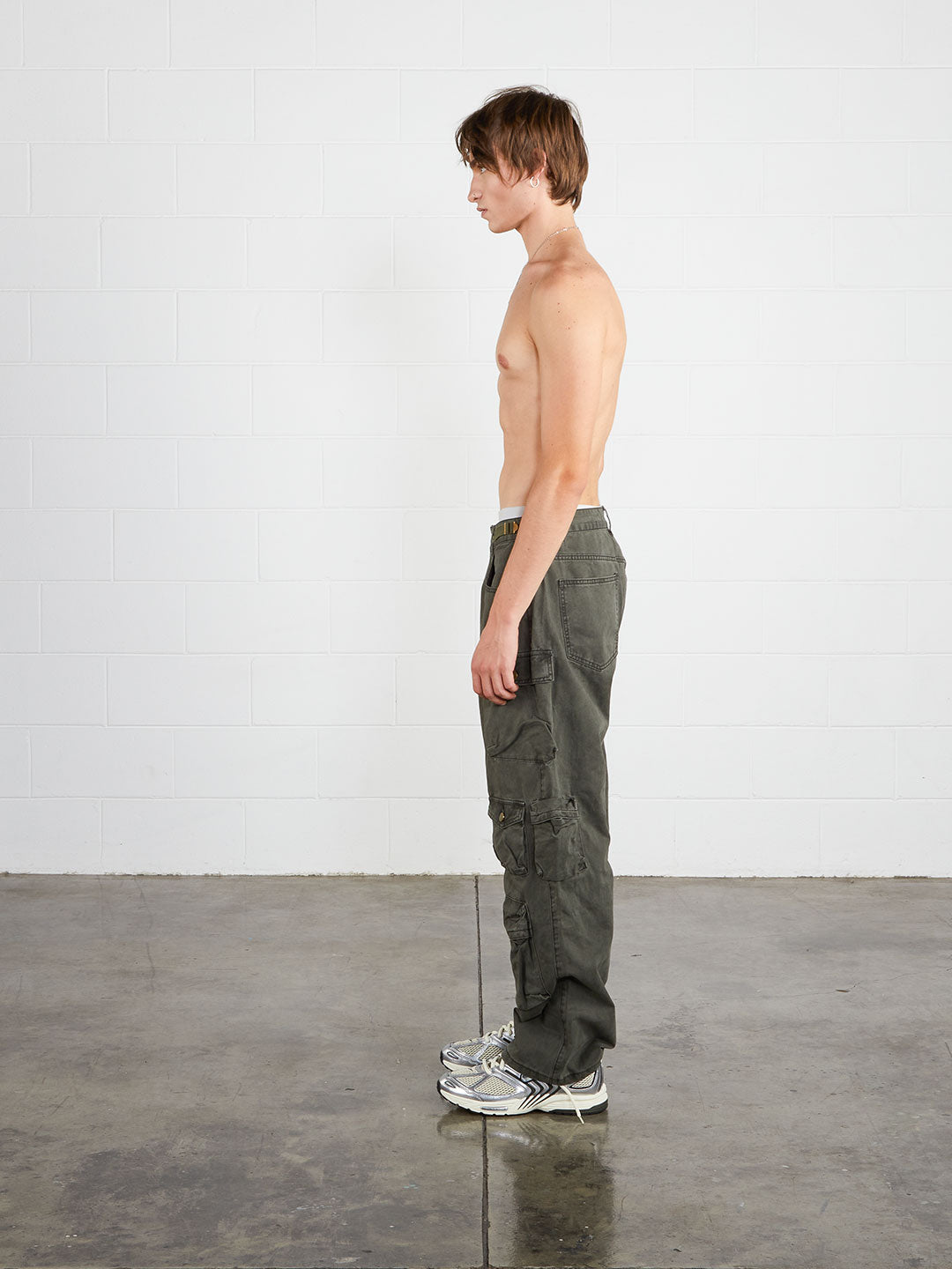 Vintage Utility Multi-Pocket Cargo Pant
