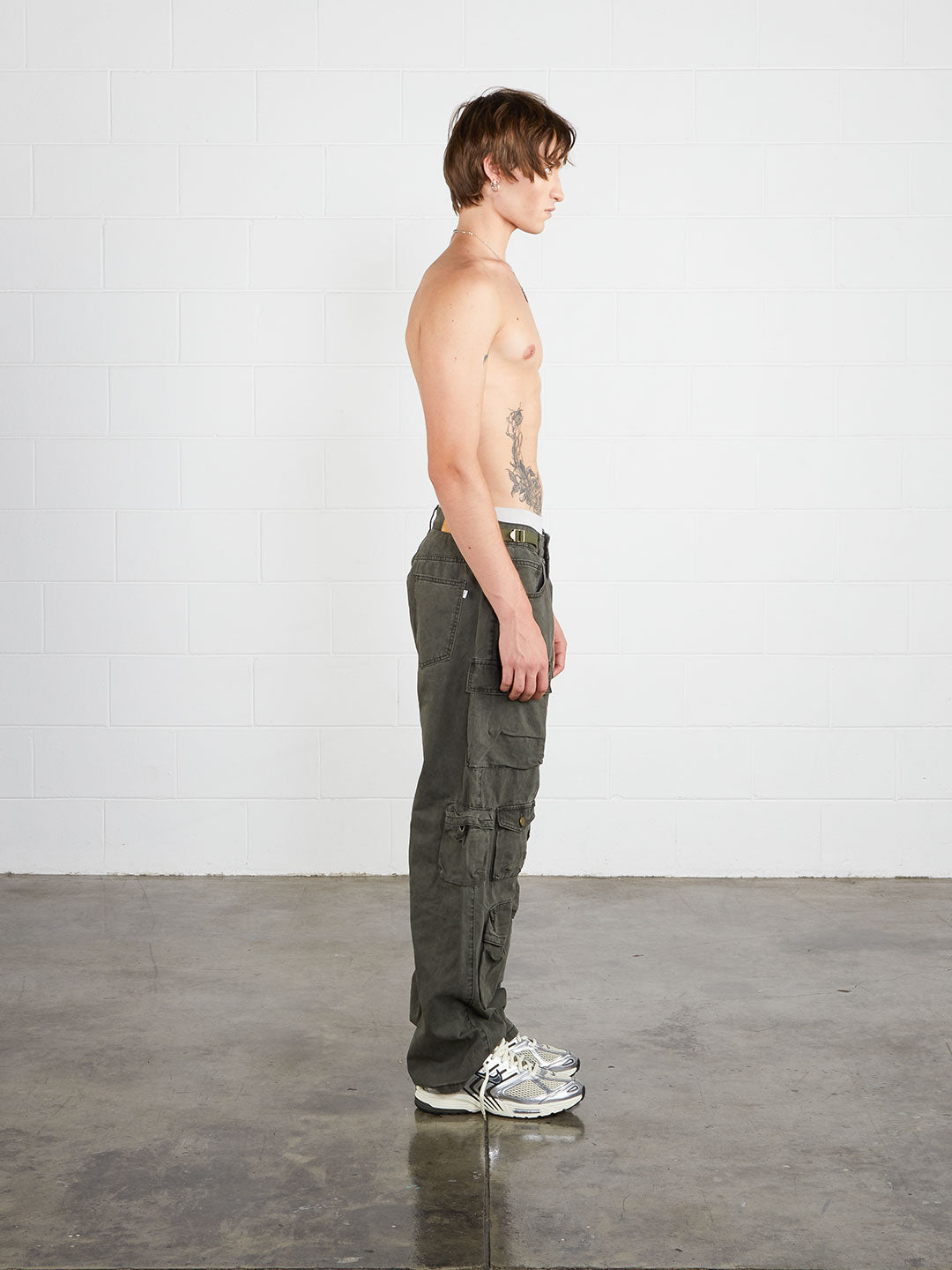 Vintage Utility Multi-Pocket Cargo Pant