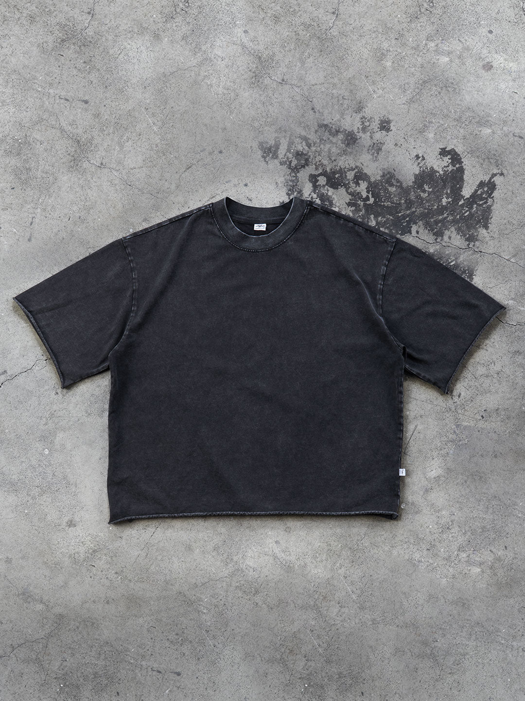 Perfect Cropped Washed Tee