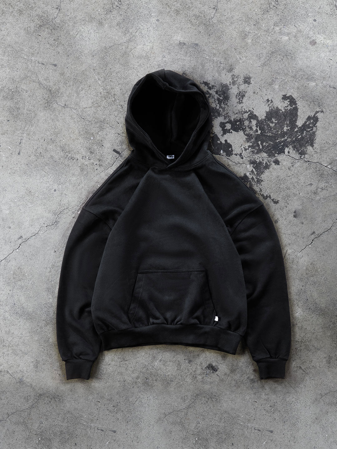 Perfect Cropped Hoodie Black