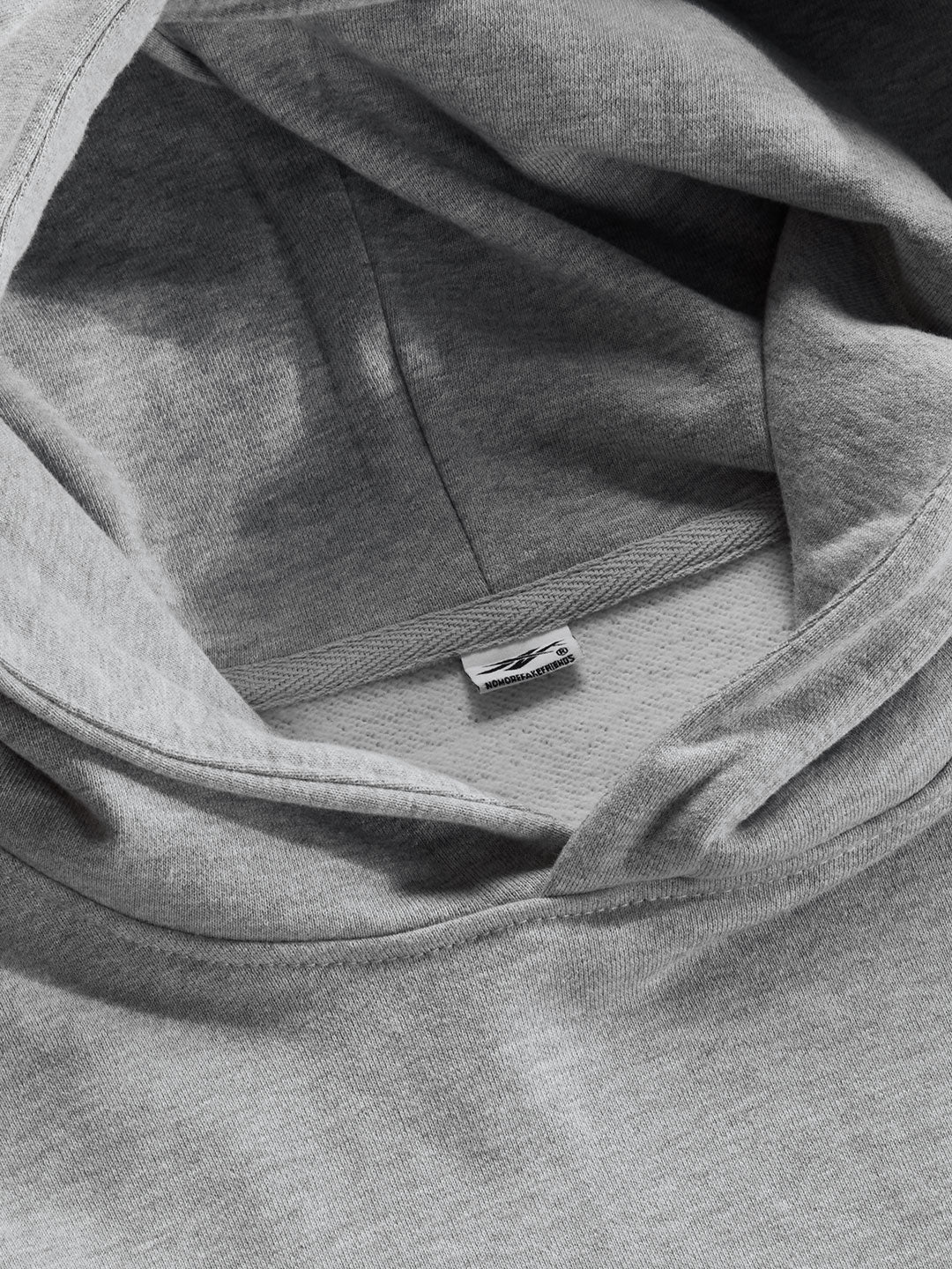 Perfect Cropped Hoodie Heather Grey