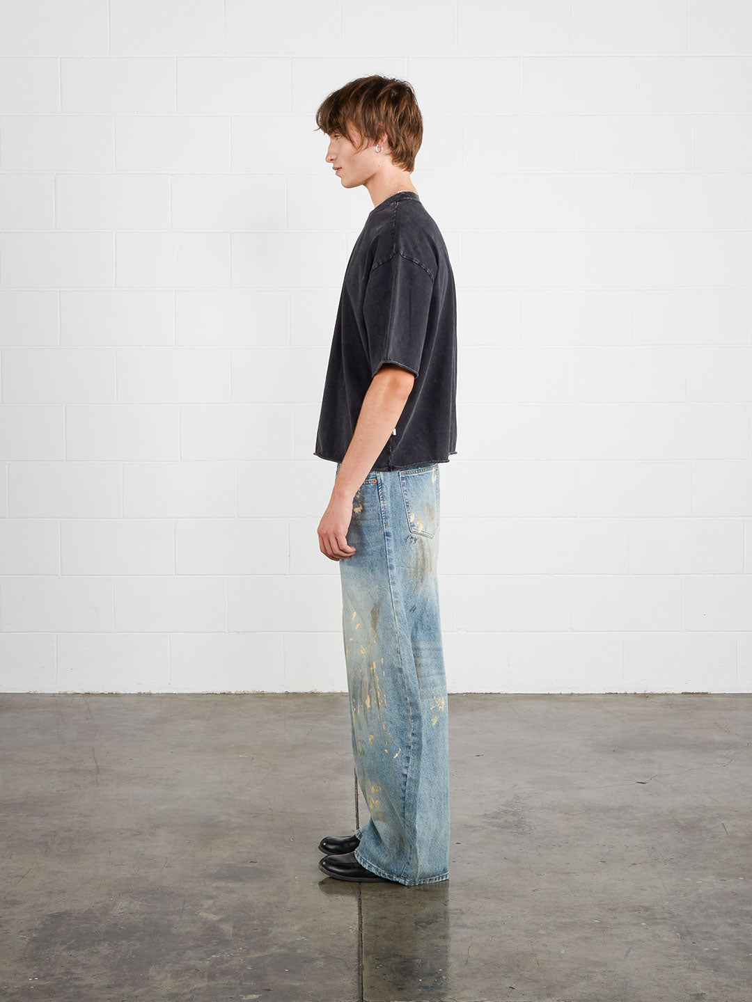 Perfect Cropped Washed Tee