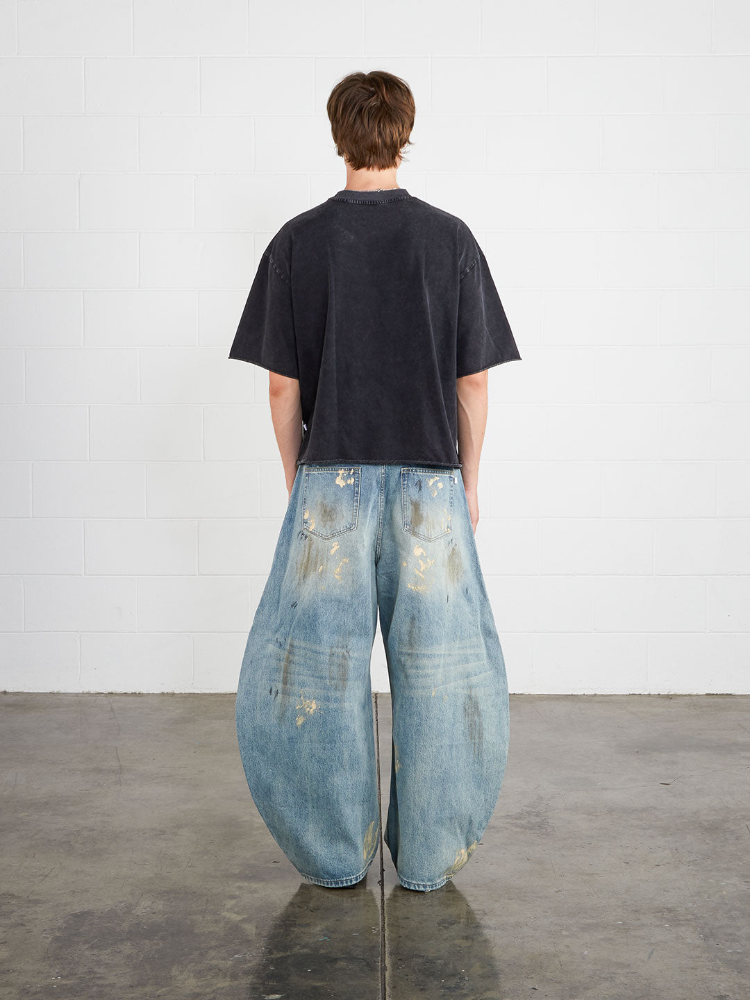 Perfect Cropped Washed Tee