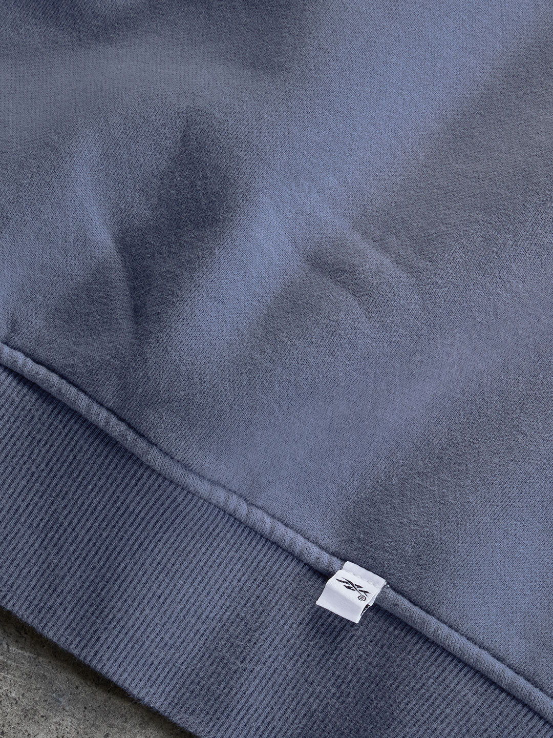 Washed Vintage Crewneck Denim Blue