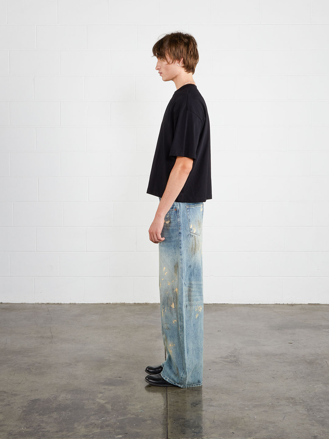 Perfect Black cropped tee