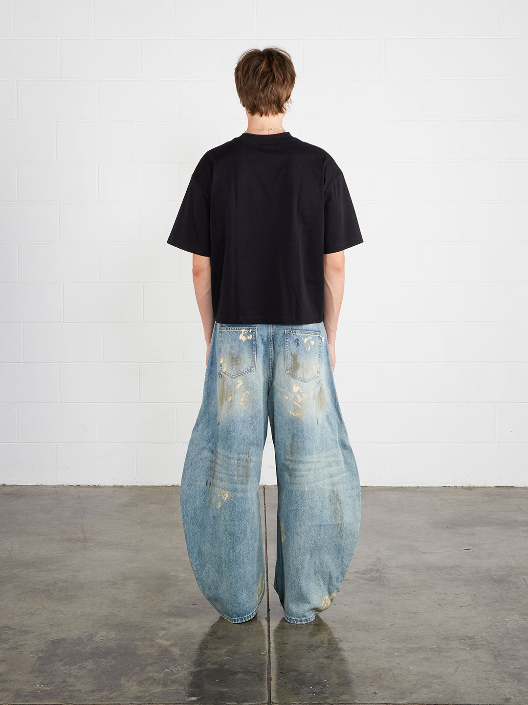 Perfect Black cropped tee