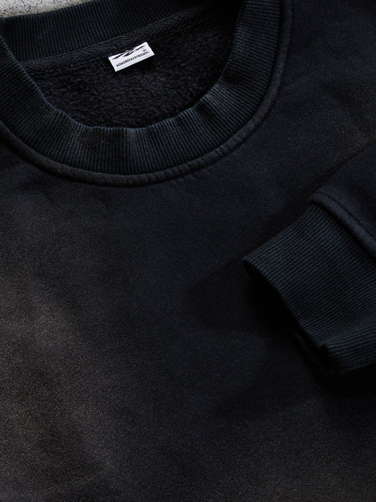 Washed Vintage Crewneck Black