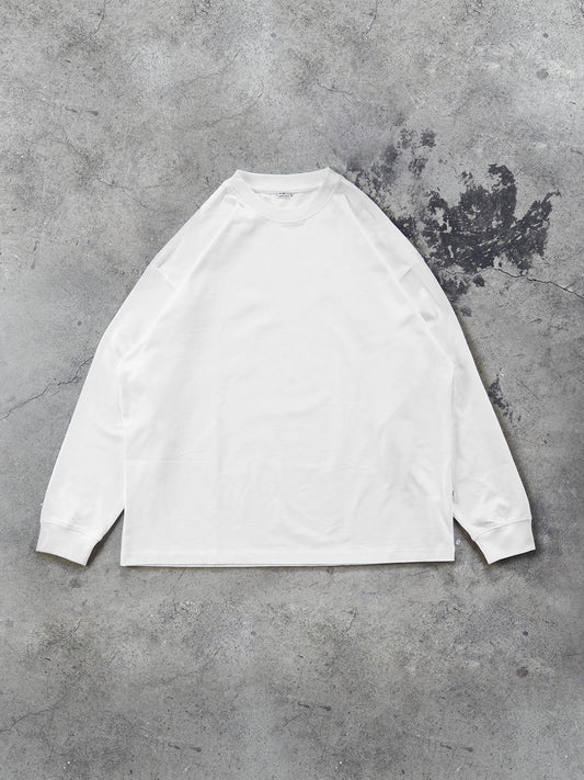 Perfect White cropped long sleeve
